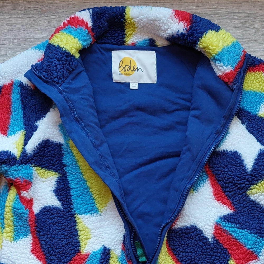 Mini Boden ln/euc star borg coat 11-12 years - Picture 6 of 16